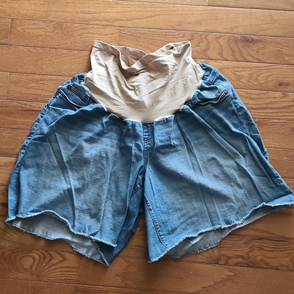 Maternity Jean shorts
